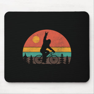 Alfombrilla De Ratón Montaña Bigfoot Bicicleta Divertida Mtb Ciclismo S