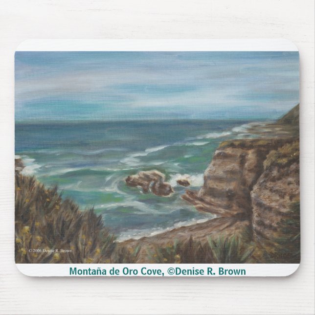 Alfombrilla De Ratón Montaña de Oro Cove Mousepad (Frente)