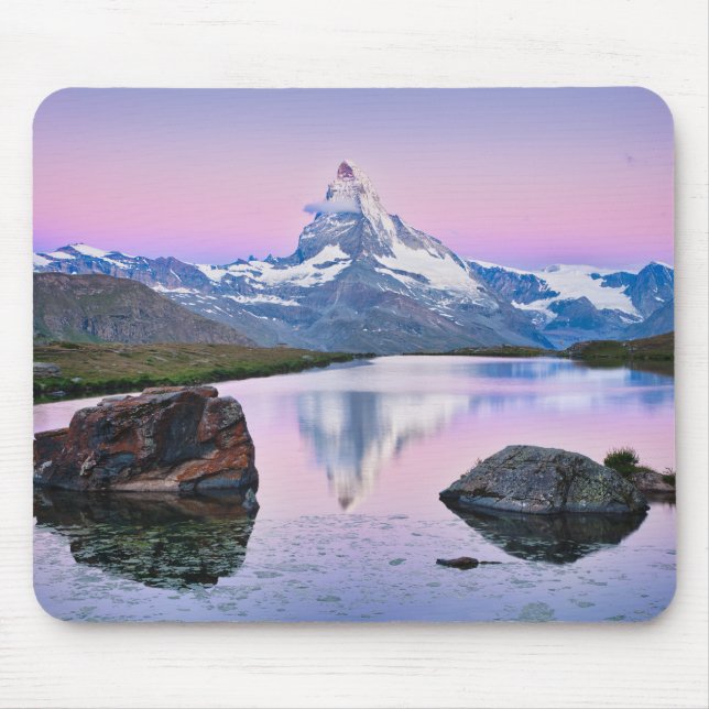 Alfombrilla De Ratón Montaña Matterhorn en Zermatt, Suiza (Frente)