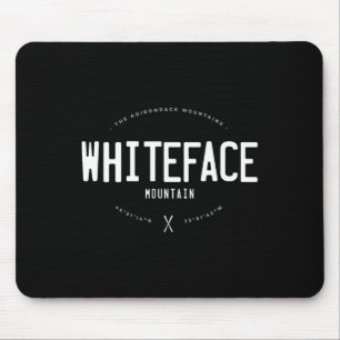 Alfombrilla De Ratón Montaña Whiteface Nueva York Gráfica Distressed Vi