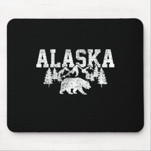 Alfombrilla De Ratón Montañas Alaska Caza Forestal De Eeuu