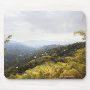 Alfombrilla De Ratón Montañas azules sobre la mirada de Kingston