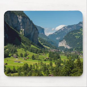 Alfombrilla De Ratón Montañas de Lauterbrunnen - de Bernese - Suiza