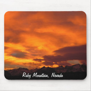 Alfombrilla De Ratón Montañas de rubíes, Nevada
