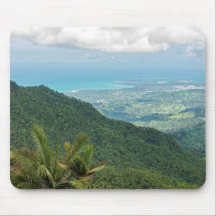 Alfombrilla De Ratón montañas luquillo con vistas a puerto rico