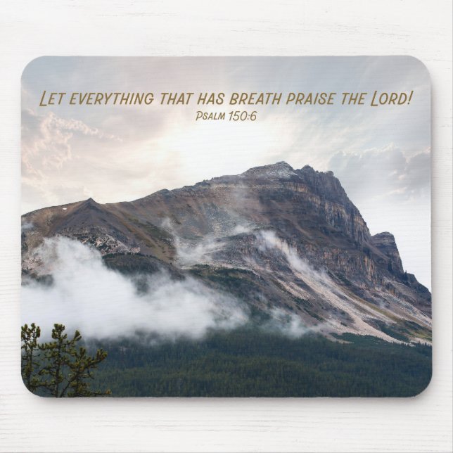 Alfombrilla De Ratón Montañas Mousepad Informático (Frente)