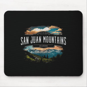 Alfombrilla De Ratón Montañas San Juan Colorado Senderismo Al Aire Libr