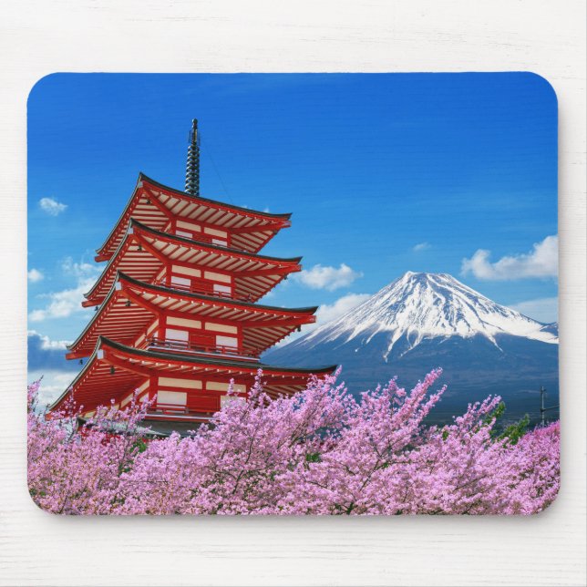 Alfombrilla De Ratón Monte Fuji Japón (Frente)