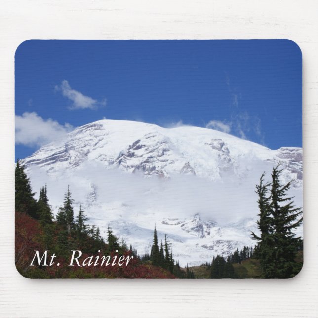 Alfombrilla De Ratón Monte Rainier Mousepad (Frente)