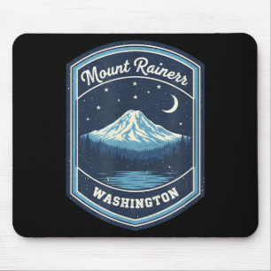 Alfombrilla De Ratón Monte Rainier Washington Montaña Naturaleza Sender