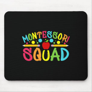Alfombrilla De Ratón Montessori Squad Montessori Docente De Vuelta A La