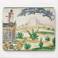 Montezuma II que mira un cometa, 1579