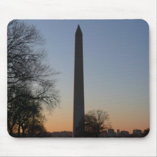 Alfombrilla De Ratón Monumento a Washington al atardecer en DC
