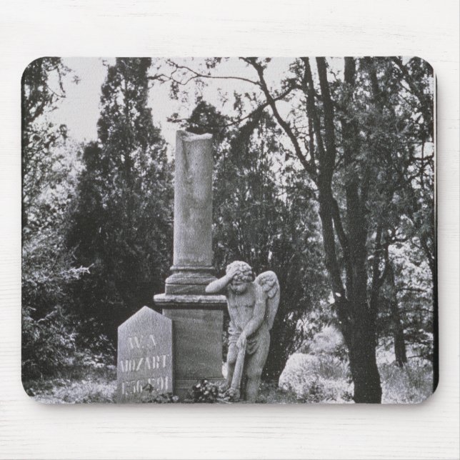 Alfombrilla De Ratón Monumento a Wolfgang Amadeus Mozart (Frente)