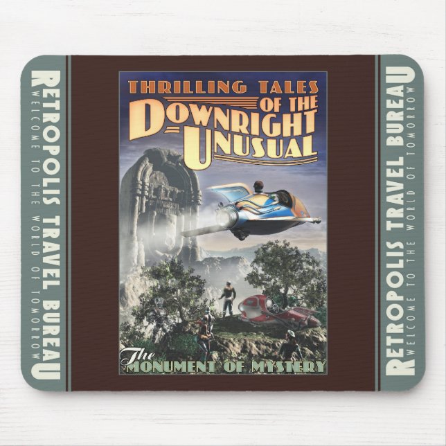 Alfombrilla De Ratón Monumento del cojín de ratón del misterio (Frente)