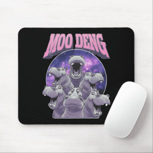ALFOMBRILLA DE RATÓN MOO-DENG EL FAMOSO BEBÉ HIPOPÓTAMO ENANO MOODENG