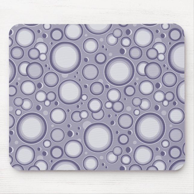 Alfombrilla De Ratón Moon Craters Purple Mousepad (Frente)