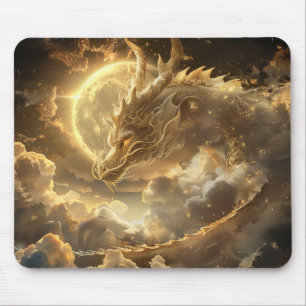 Alfombrilla De Ratón Moon Dragon Mouse Pad