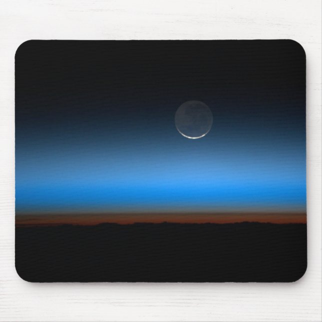 Alfombrilla De Ratón Moon From Space Mouse Pad (Frente)