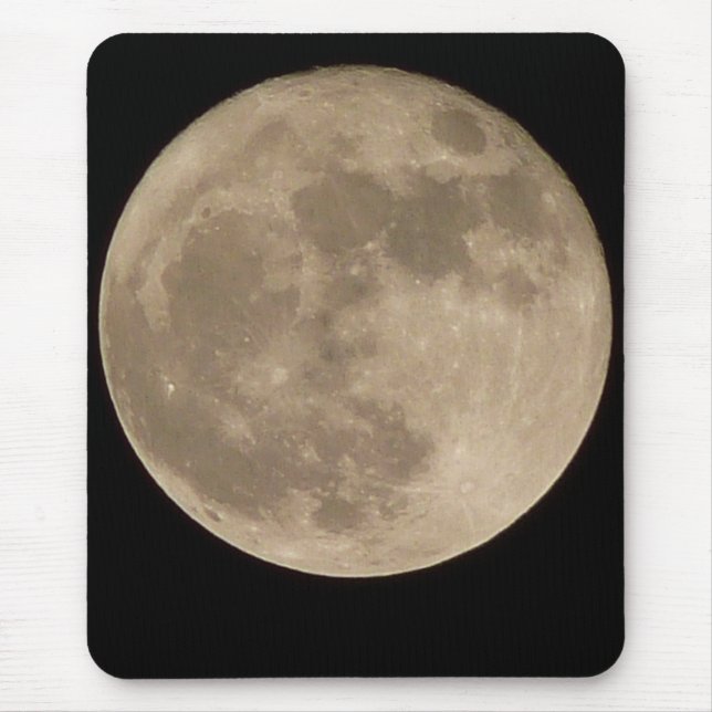 Alfombrilla De Ratón Moon Mousepad Astrología Regalos de ordenador de L (Frente)