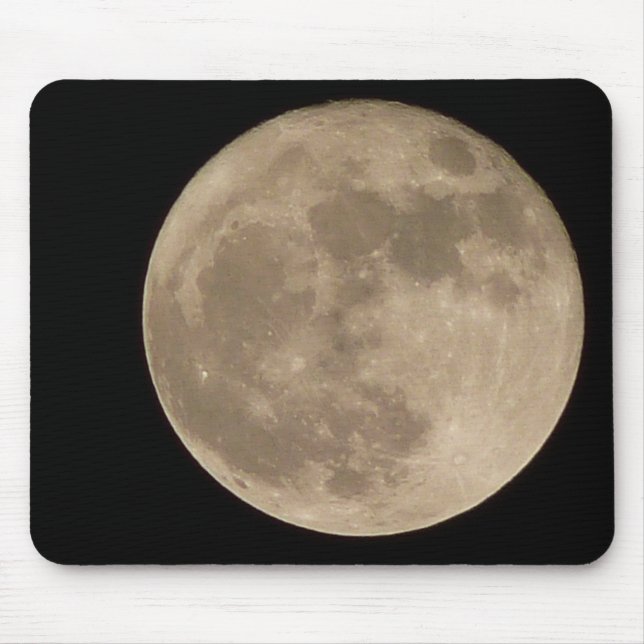 Alfombrilla De Ratón Moon Mousepad Astrología Regalos de ordenador de L (Frente)