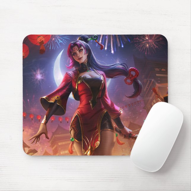 Alfombrilla De Ratón Moon Scorn Gaming Mousepad | Princesa Luna (Con ratón)