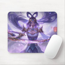 Moon Scorn Gaming Mousepad | Tema del guerrero noc