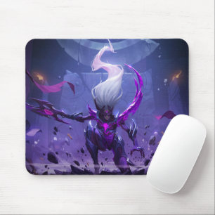 Alfombrilla De Ratón Moon Scorn Gaming Mousepad   Tema del guerrero noc