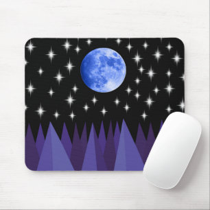 Alfombrilla De Ratón Moon Starlight Mousepad
