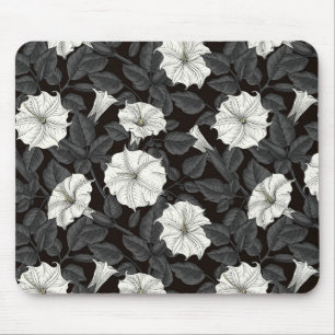 Alfombrilla De Ratón Moonflowers Mouse Pad