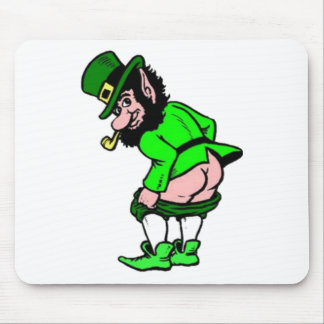 Alfombrilla De Ratón Mooning Leprechaun