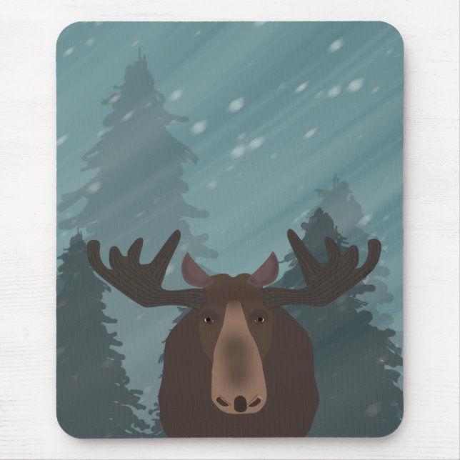Alfombrilla De Ratón Moose Mousepad (Frente)