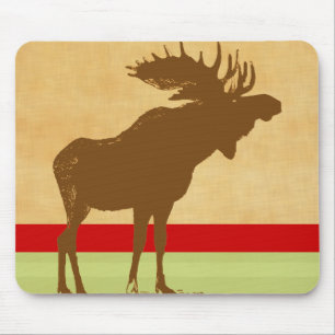 Alfombrilla De Ratón Moose Navidades