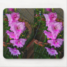 Alfombrilla De Ratón Morado Gladiola Flower Mousepad