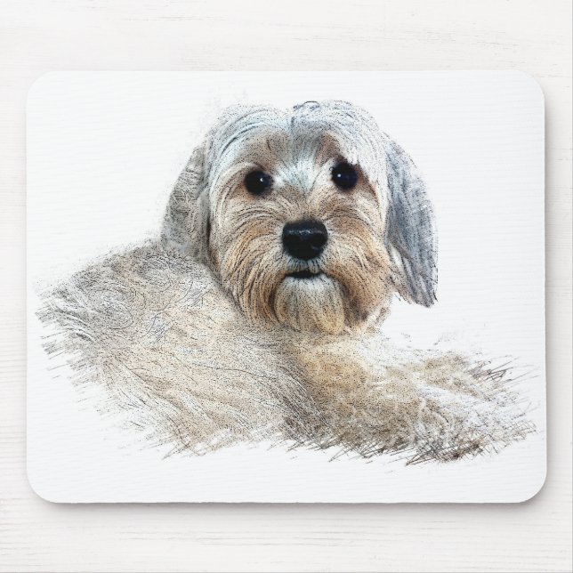 Alfombrilla De Ratón Morkie Mousepad (Frente)