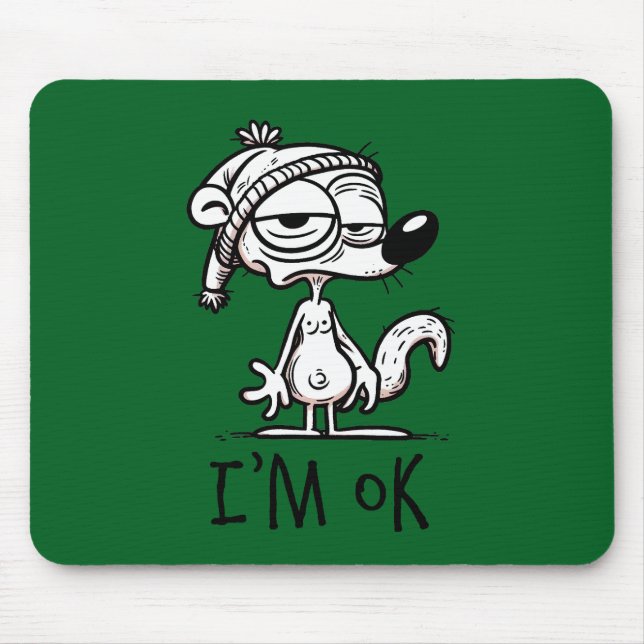 Alfombrilla De Ratón Morning Squirrel (Frente)