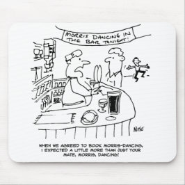 Alfombrilla De Ratón Morris Dancing en Pub. Baile Morris Tradicional