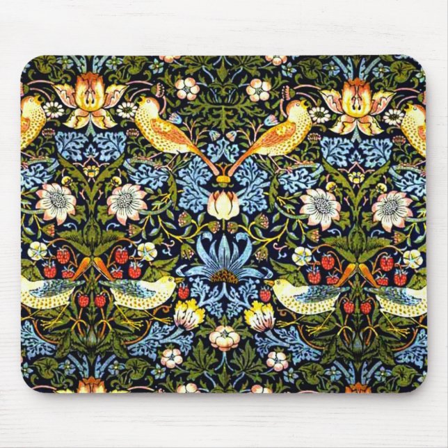 Alfombrilla De Ratón Morris - Ladrón de fresa (Frente)