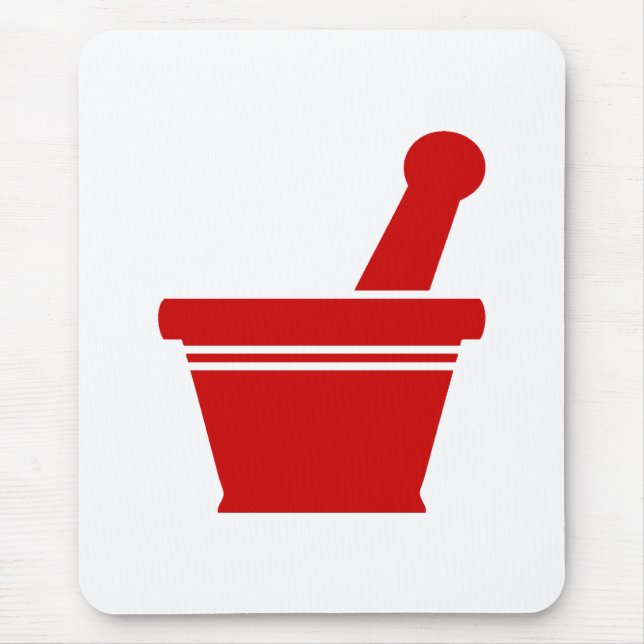 Alfombrilla De Ratón Mortero y Pestle (Frente)