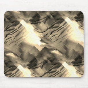 Alfombrilla De Ratón Mosaico abstracto extraño con choque de tonos