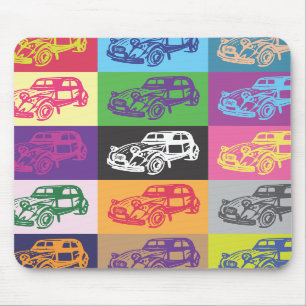 Alfombrilla De Ratón Mosaico Mousepad de Citroen 2CV