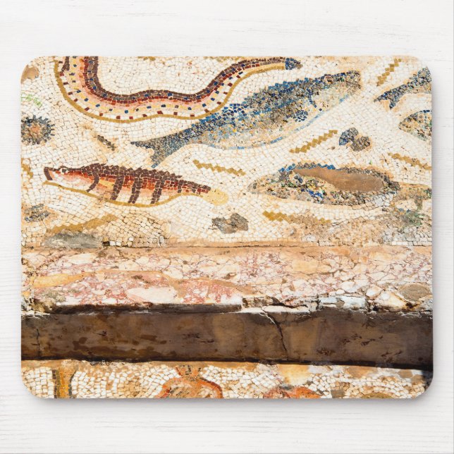 Alfombrilla De Ratón Mosaico romano antiguo (Frente)