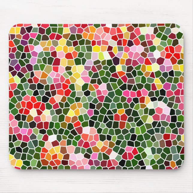 Alfombrilla De Ratón Mosaicos (Frente)