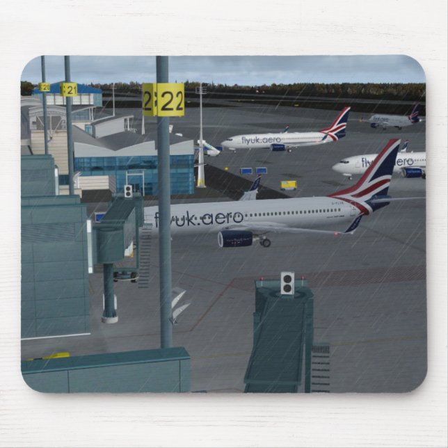 Alfombrilla De Ratón Mosca Reino Unido Mousemat (Frente)