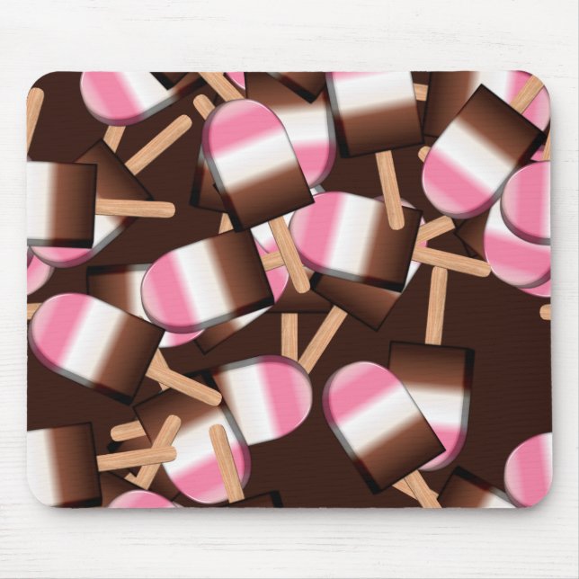 Alfombrilla De Ratón MOSEPAD de crema de hielo napolitano-02-COMPUTADOR (Frente)