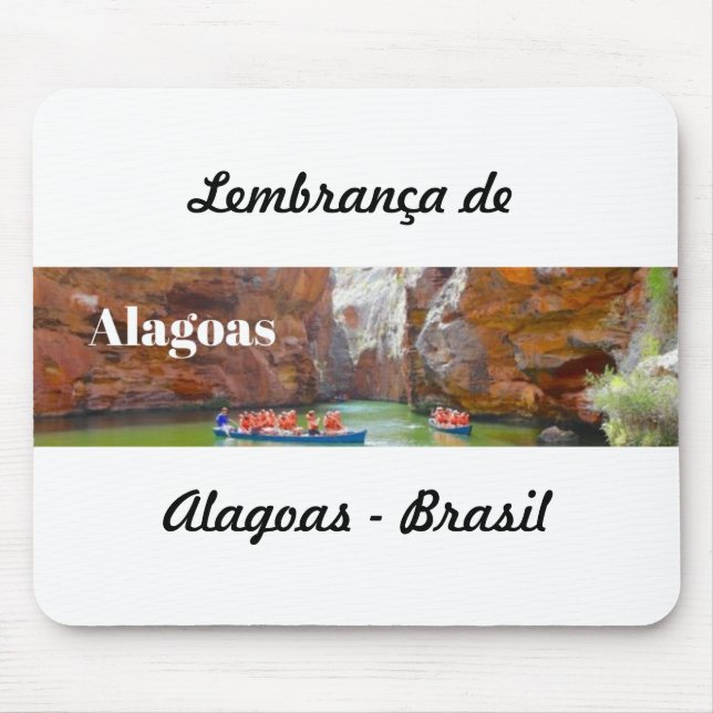 Alfombrilla De Ratón Mosepad lembrança de Alagoas (Frente)