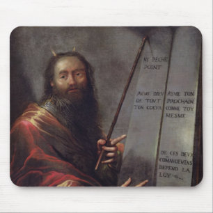 Alfombrilla De Ratón Moses y las tabletas de la ley