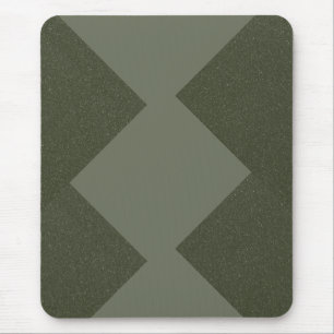 Alfombrilla De Ratón Moss Green Geometric Mousepad
