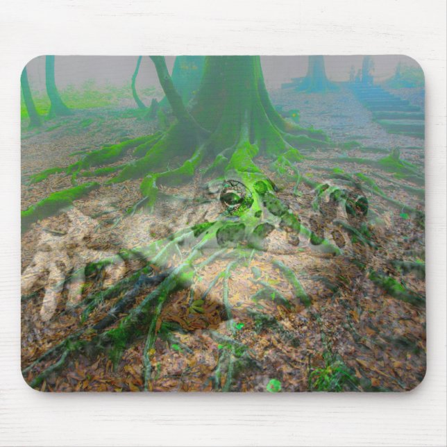 Alfombrilla De Ratón Mossy Frog (Frente)