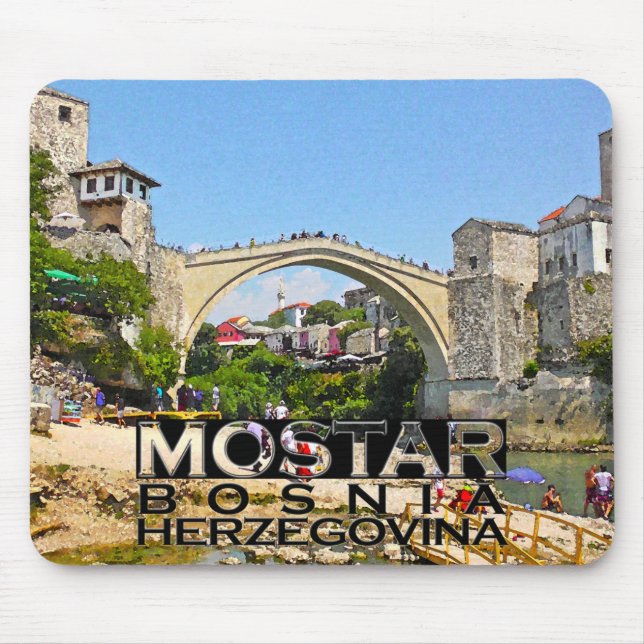 Alfombrilla De Ratón Mostar (Frente)